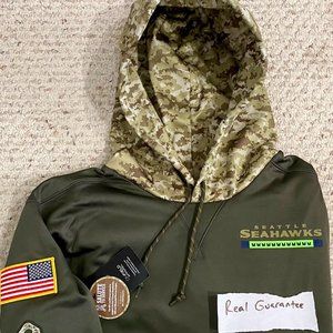 seahawks salute to service hoodie